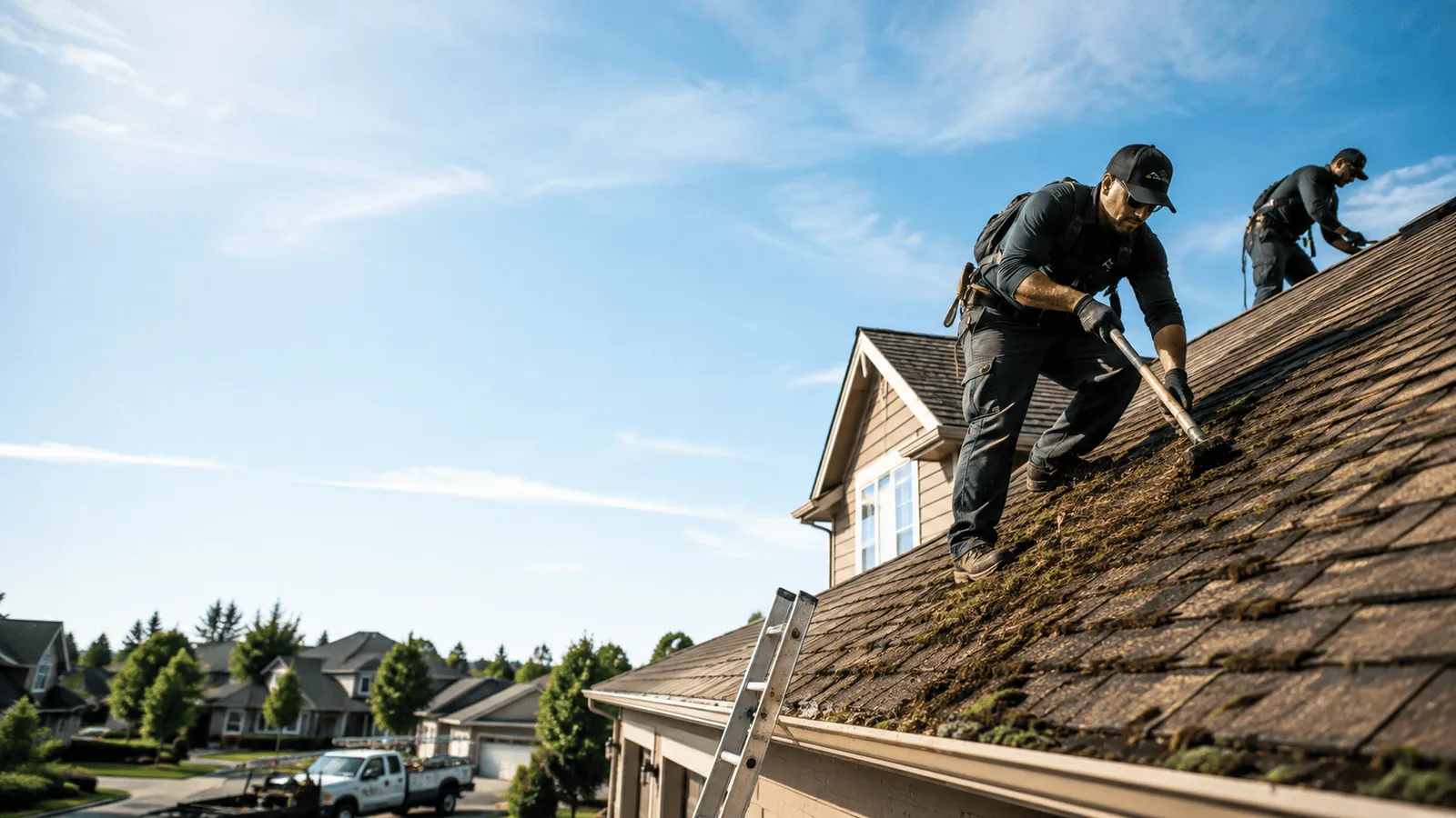 Roof Moss Removal in Trenary, MI near me